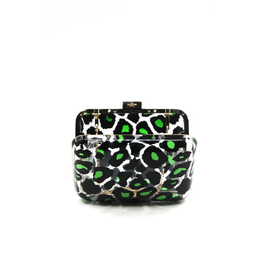 Valentino Minaudière Plexiglass Léopard - GARAVANI